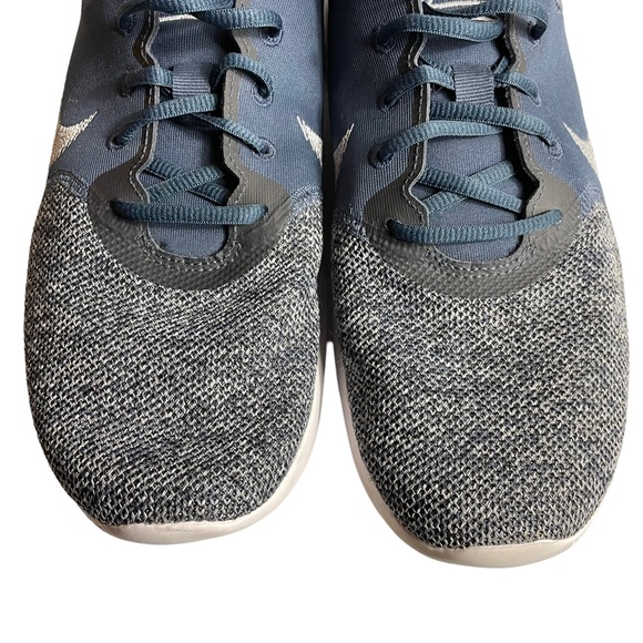 Nike Flex Running Lightweight Fly-knit Athletic Sneaker Shoe Size Mens 9.5 Blue - Picture 4 of 13
